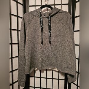 Calvin‎ Klein Women’s Cropped Hoodie Size Medium